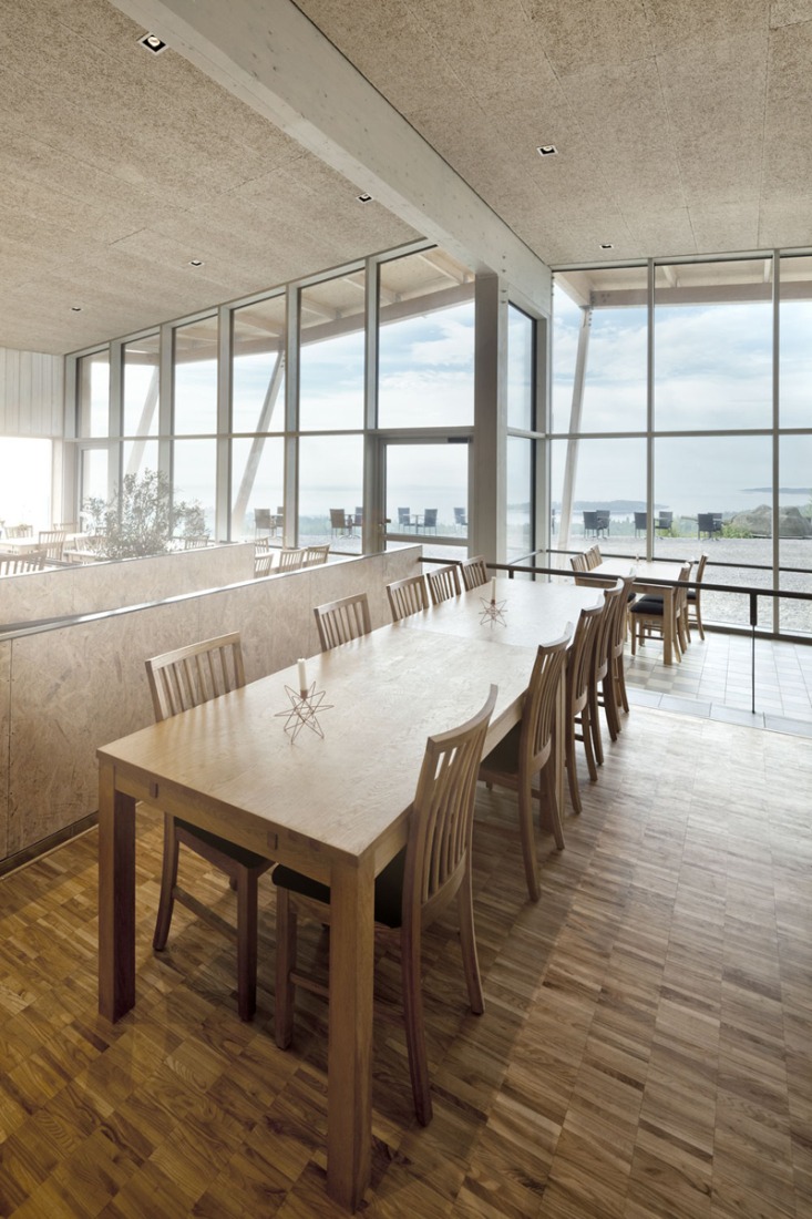 Interior view. Restaurant Hemsö by Sverker Cajmatz, Sweco Architects. Photography © Tim Meier