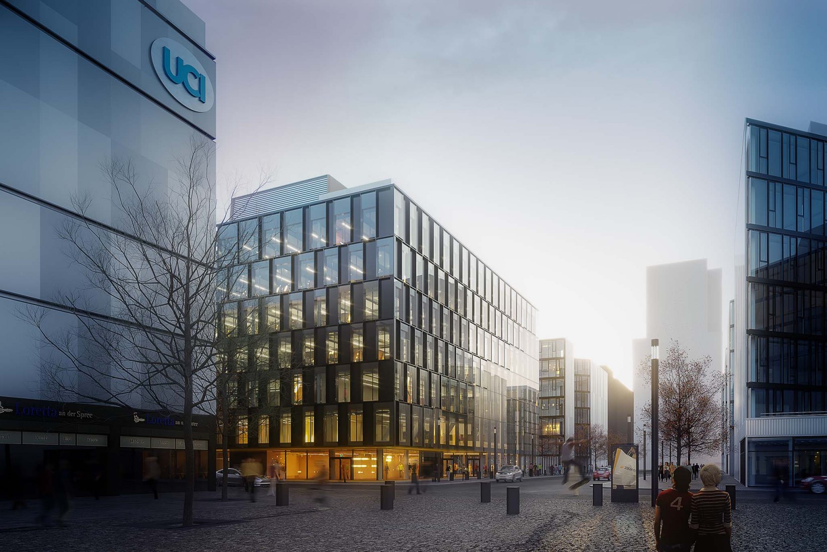 A next generation working environment. Zalando BHQ-Z Building by HENN | The  Strength of Architecture | From 1998