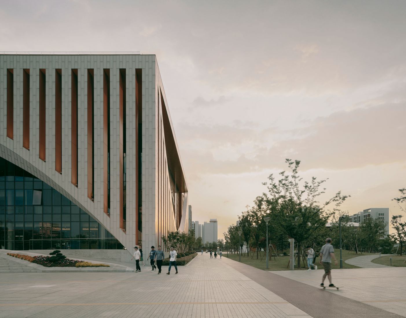 Universidad de Westlake por HENN. Fotografía por Simon Menges.