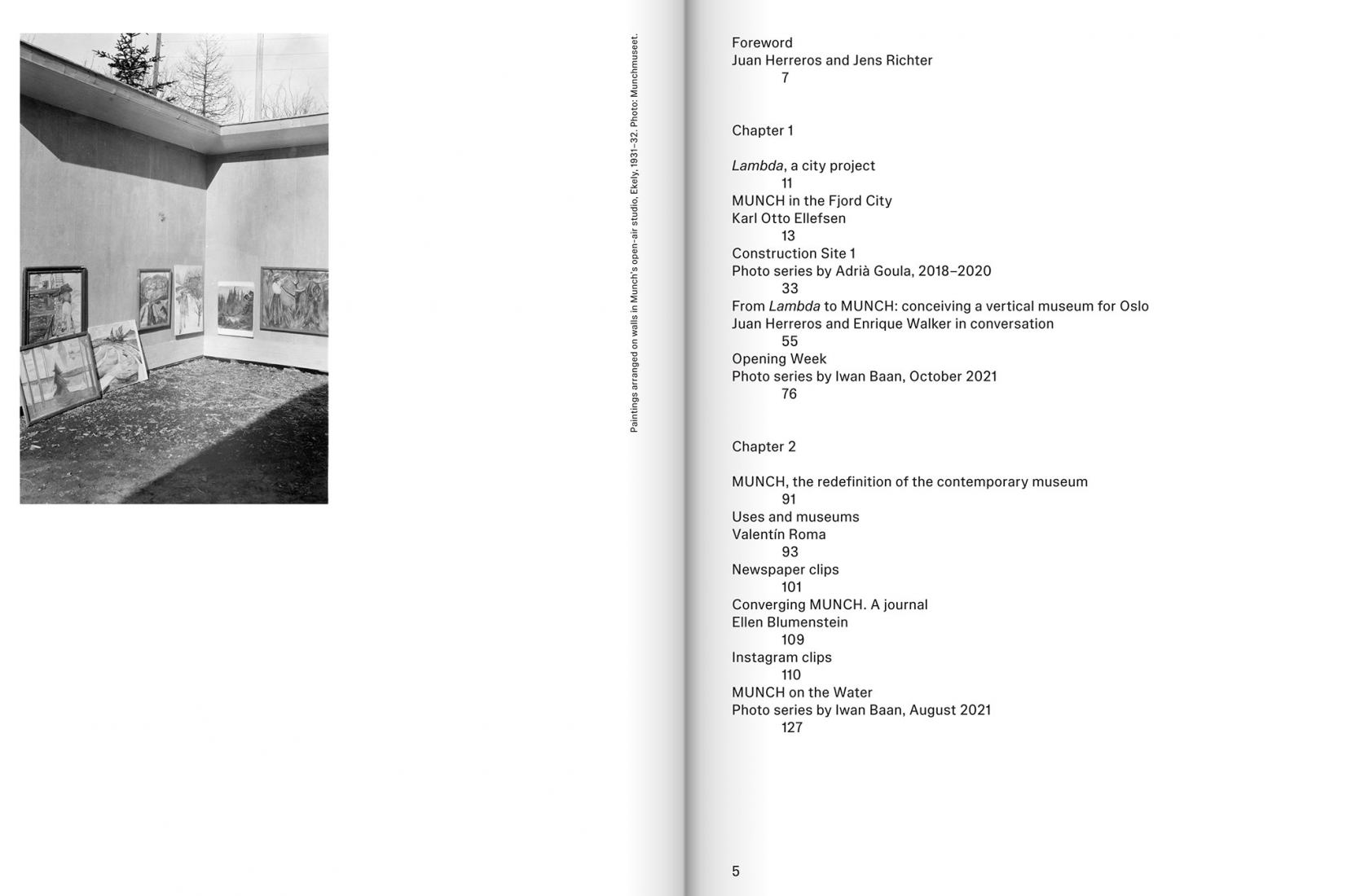Inside pages. LAMBDA FILES. The Project for the Munch Museum in Oslo by estudioHerreros.