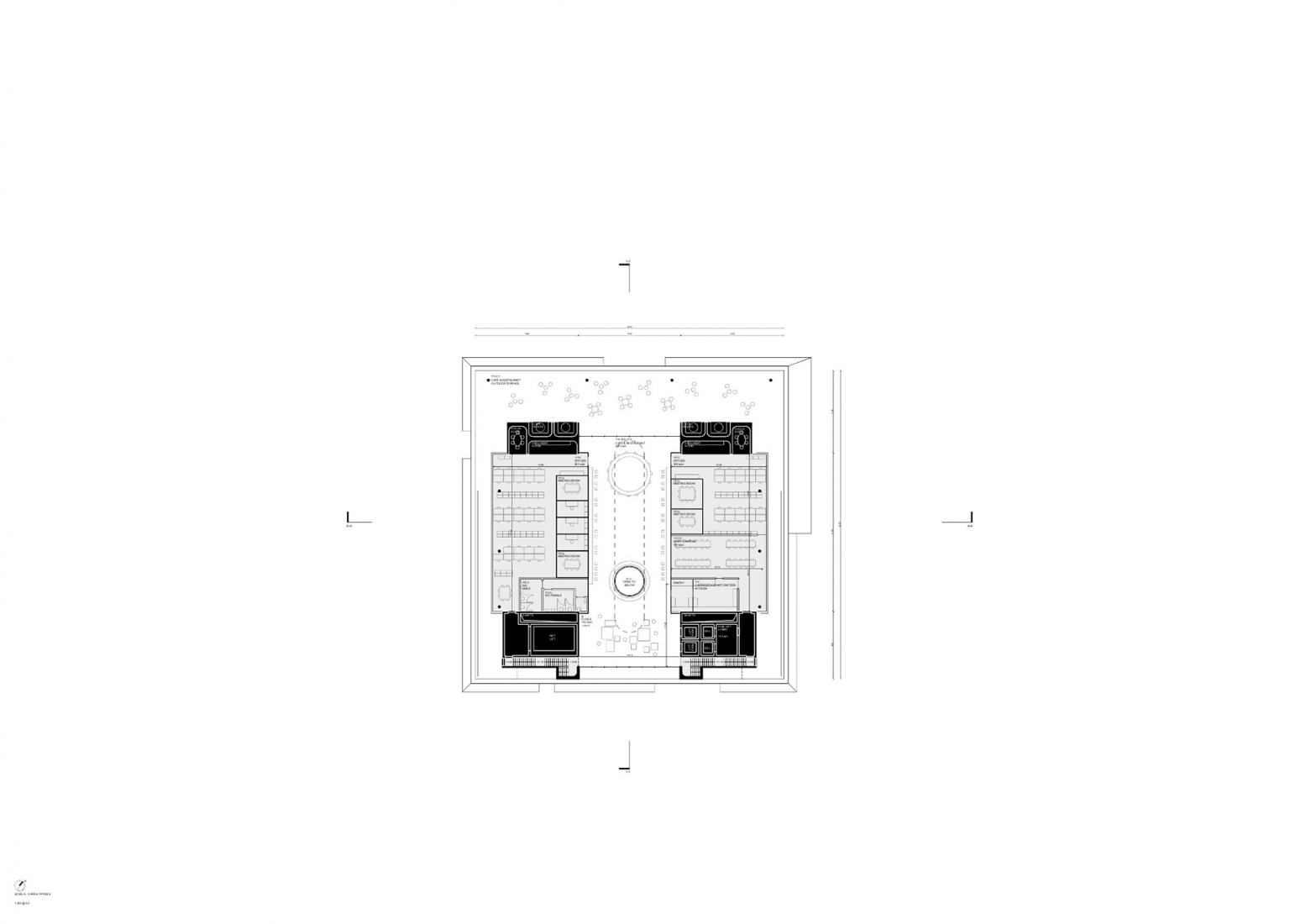 Fifth floor plan. Seoripul Open Art Storage by Herzog & de Meuron.