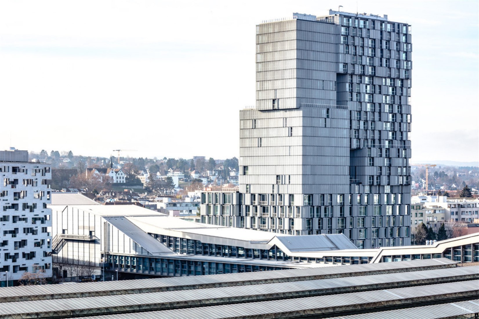 Herzog & de Meuron completes Meret Oppenheim high-rise building in