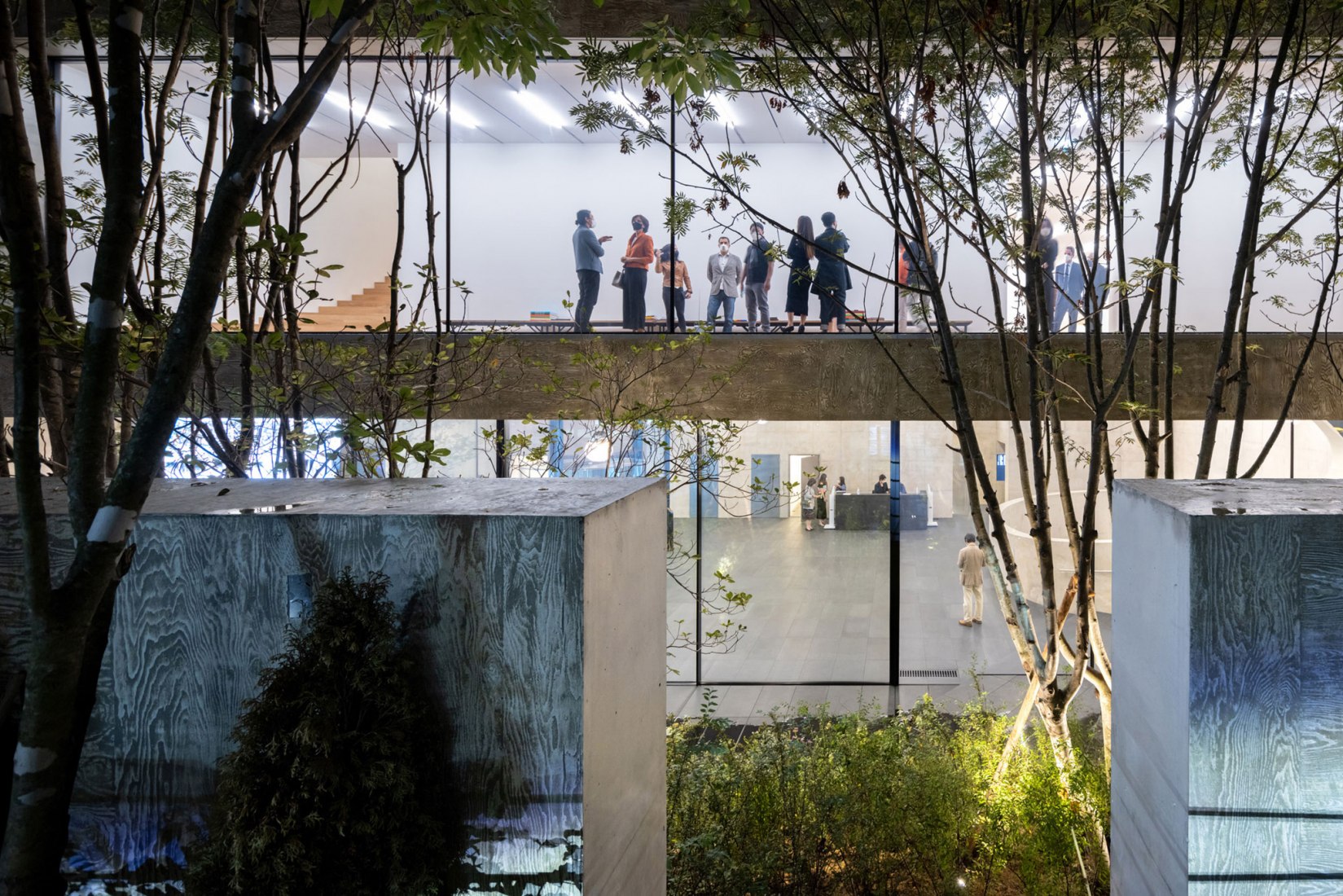 ST International HQ and SongEun Art Space by Herzog & de Meuron. Photograph by Iwan Baan