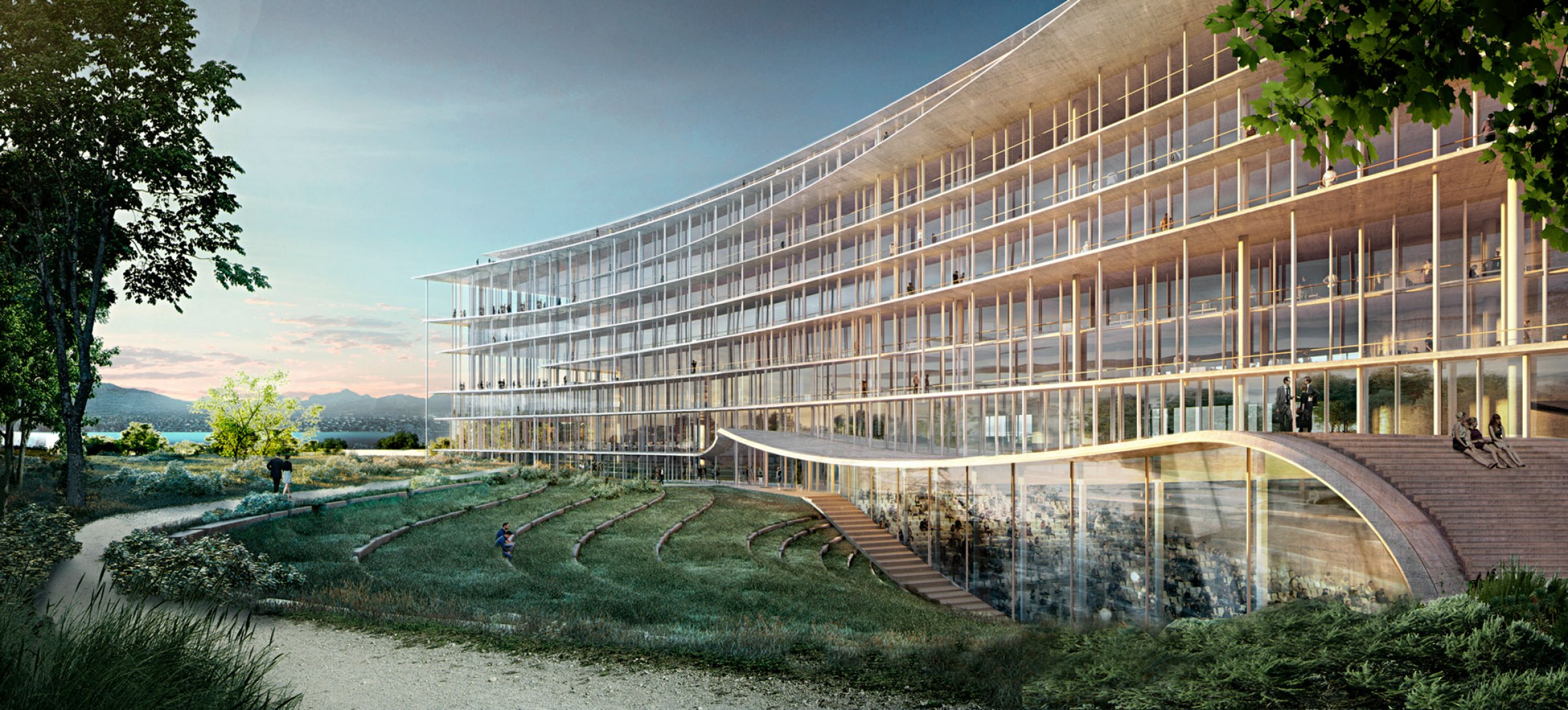 Sede central de Lombard Odier por Herzog & de Meuron.