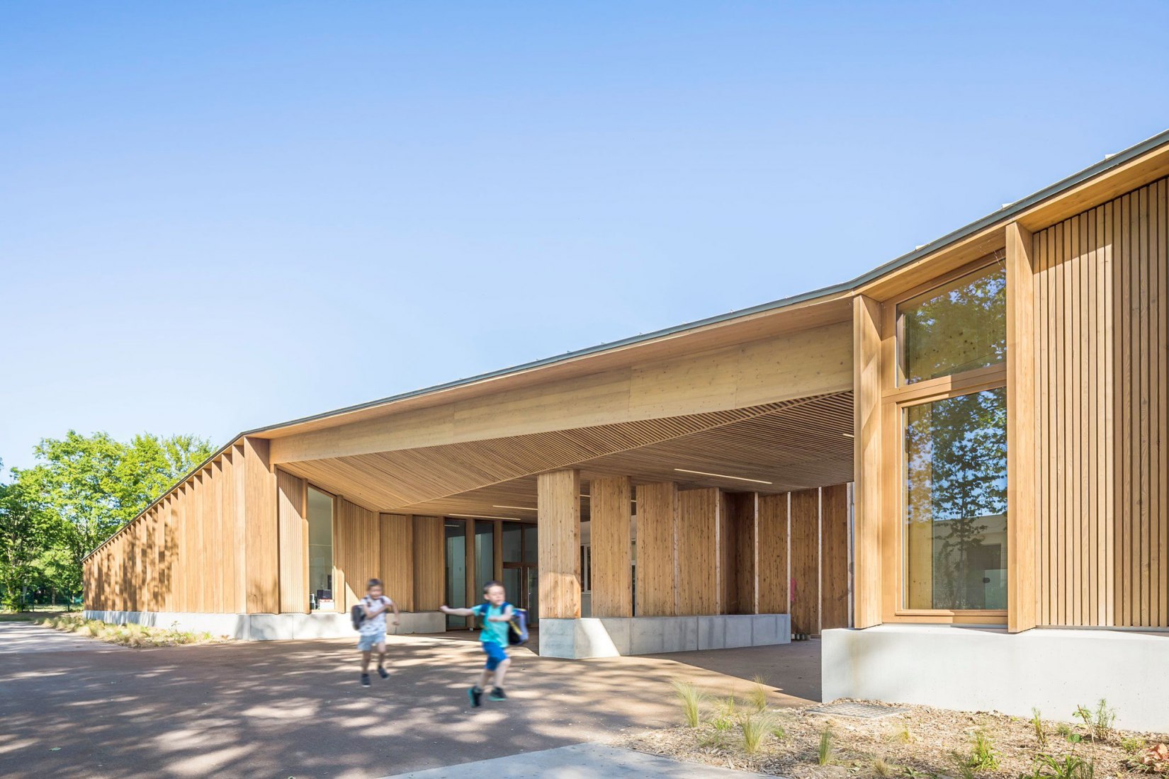 Les Grandes Terres por Hesters-Oyon Architectes. Fotografía de Sergio Grazia.