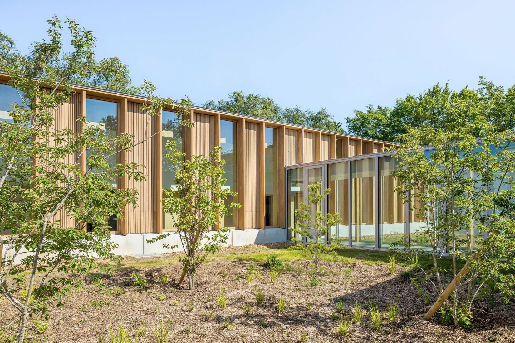 Les Grandes Terres por Hesters-Oyon Architectes. Fotografía de Sergio Grazia.