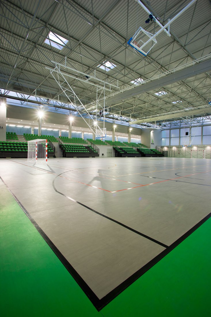 Vista interior de Sport Cter. por HIKA arkitektura. Fotografía © Agustín Sagasti. Imagen cortesía de HIKA arkitektura