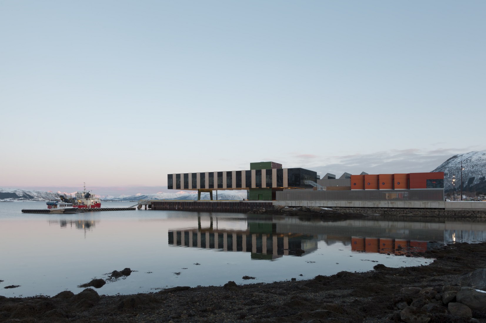 Holmøy Maritime by Snøhetta. Photograph by Ketil Jacobsen.