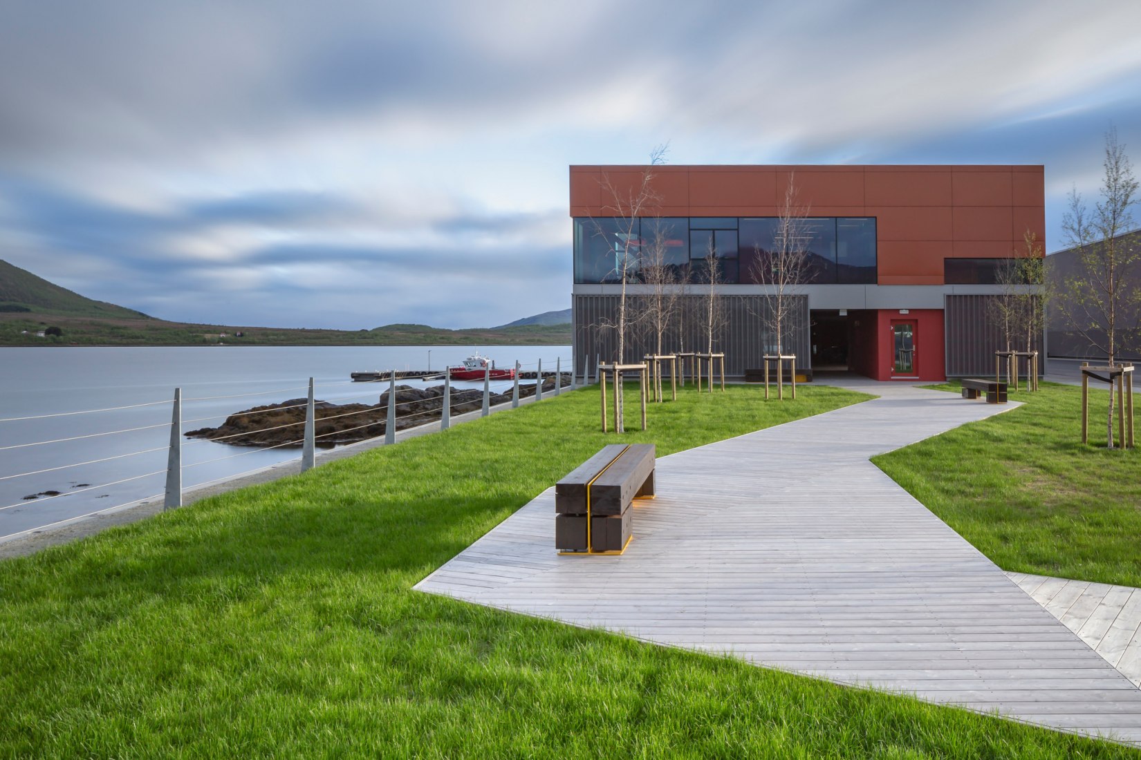 Holmøy Maritime by Snøhetta. Photograph by Stephen Citrone