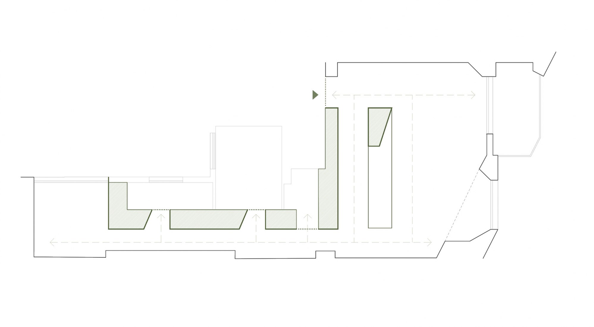Floor plan concept. PF House by Horma Studio.