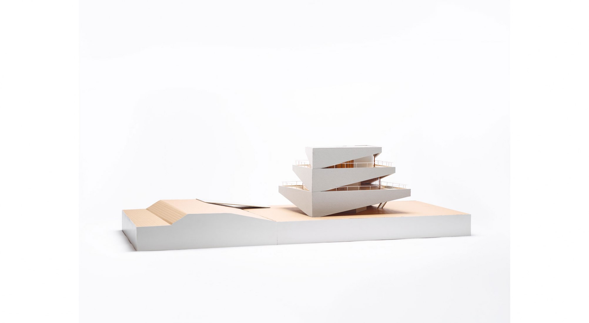 Maqueta. Vivienda N-DP por Graux & Baeyens Architecten