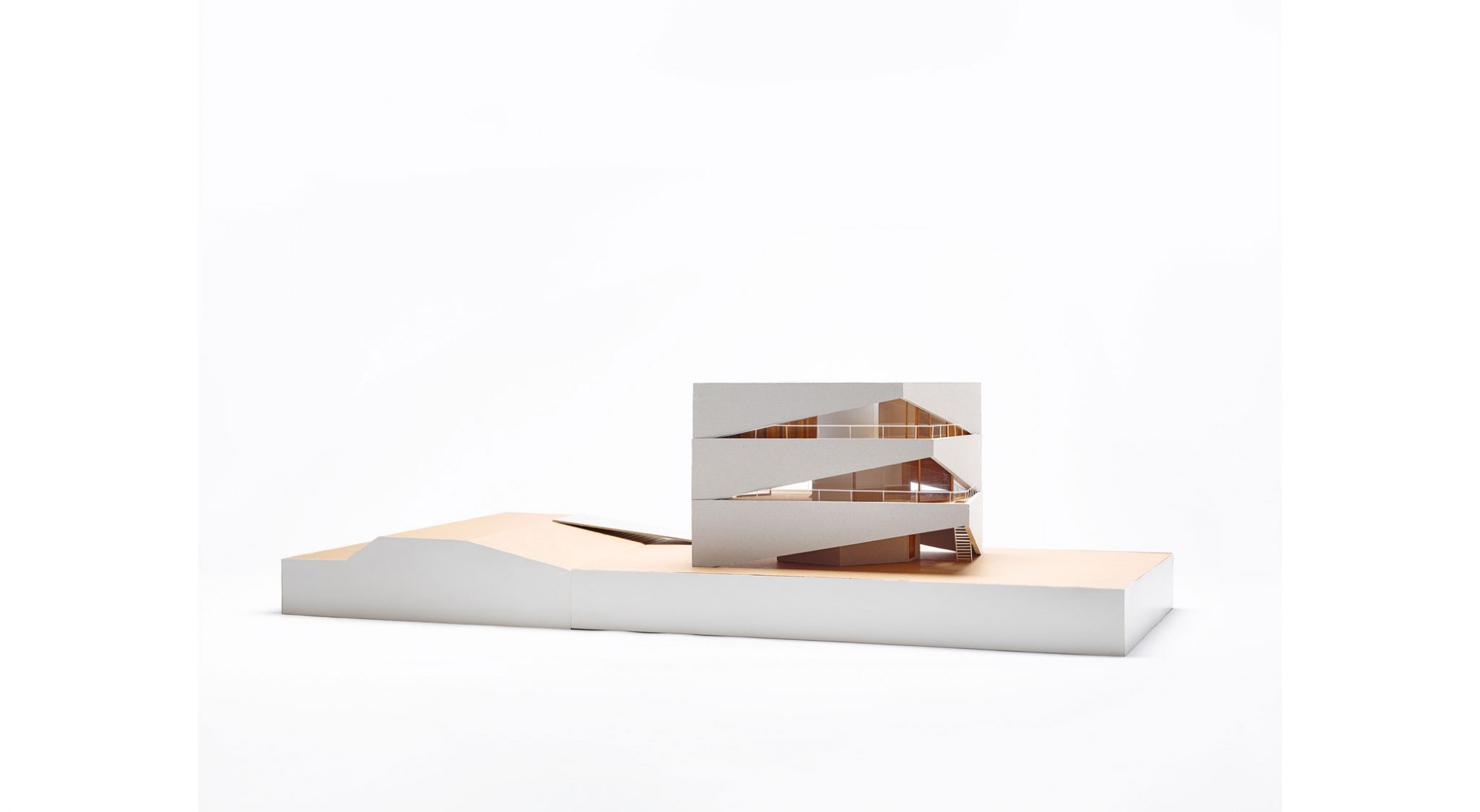 Maqueta. Vivienda N-DP por Graux & Baeyens Architecten