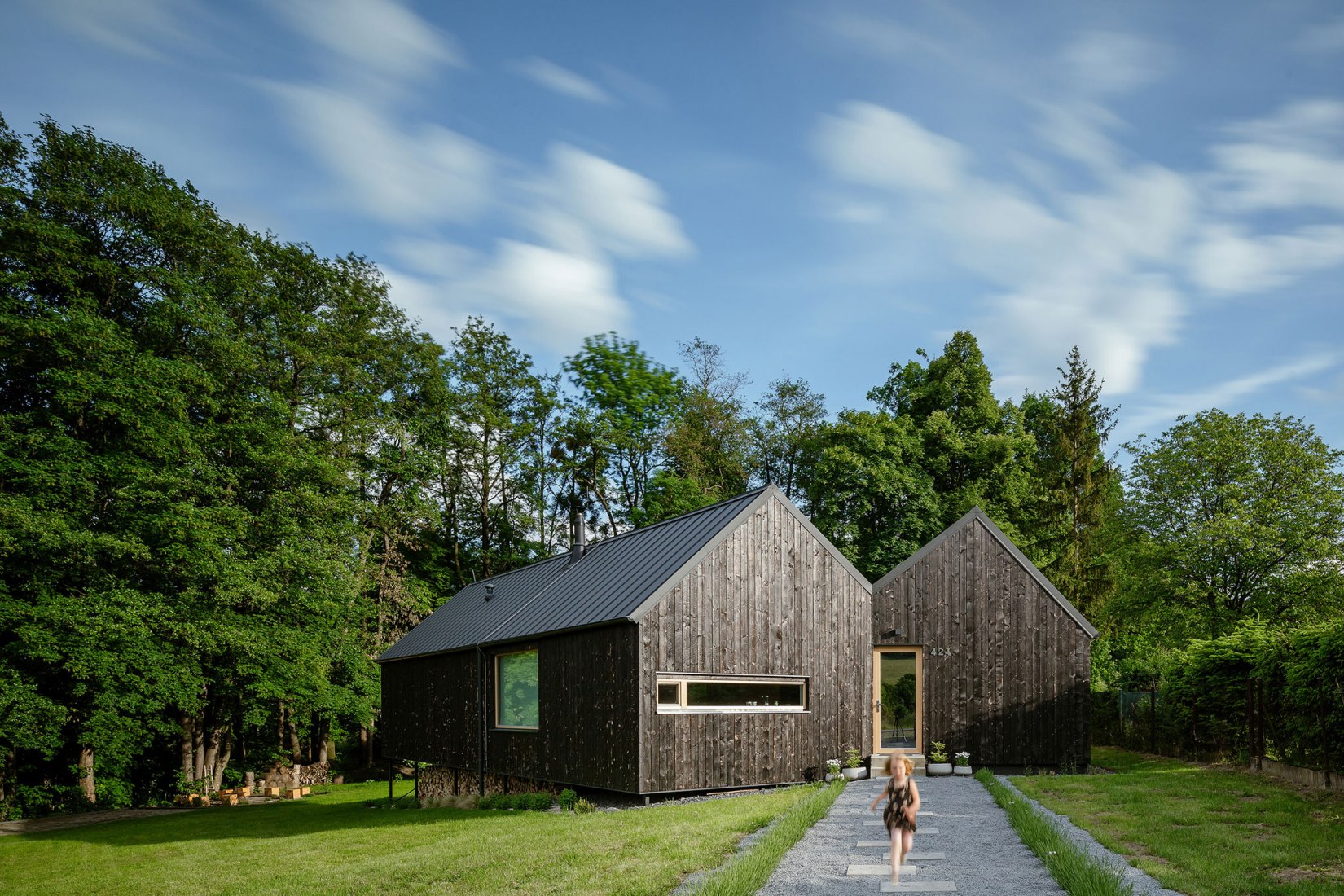 House with In-law Suite by KLAR. Photograph by Václav Novák.