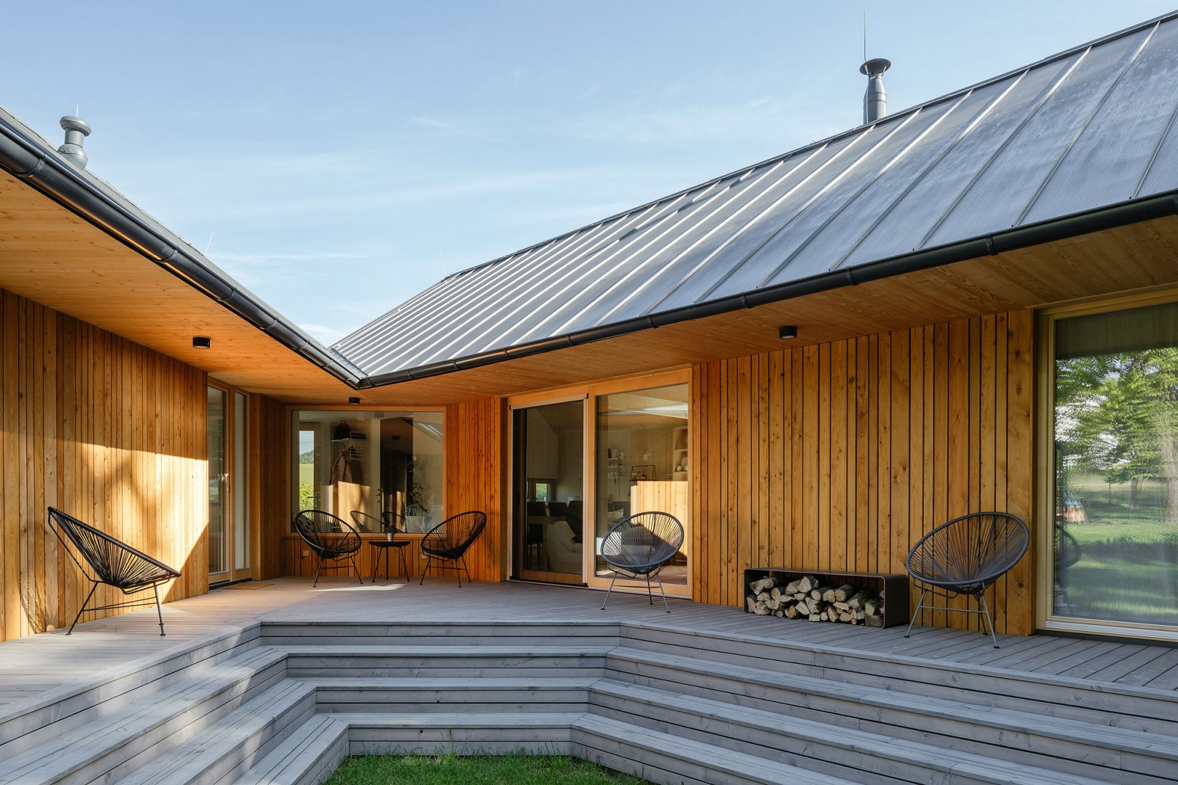 House with In-law Suite by KLAR. Photograph by Václav Novák.