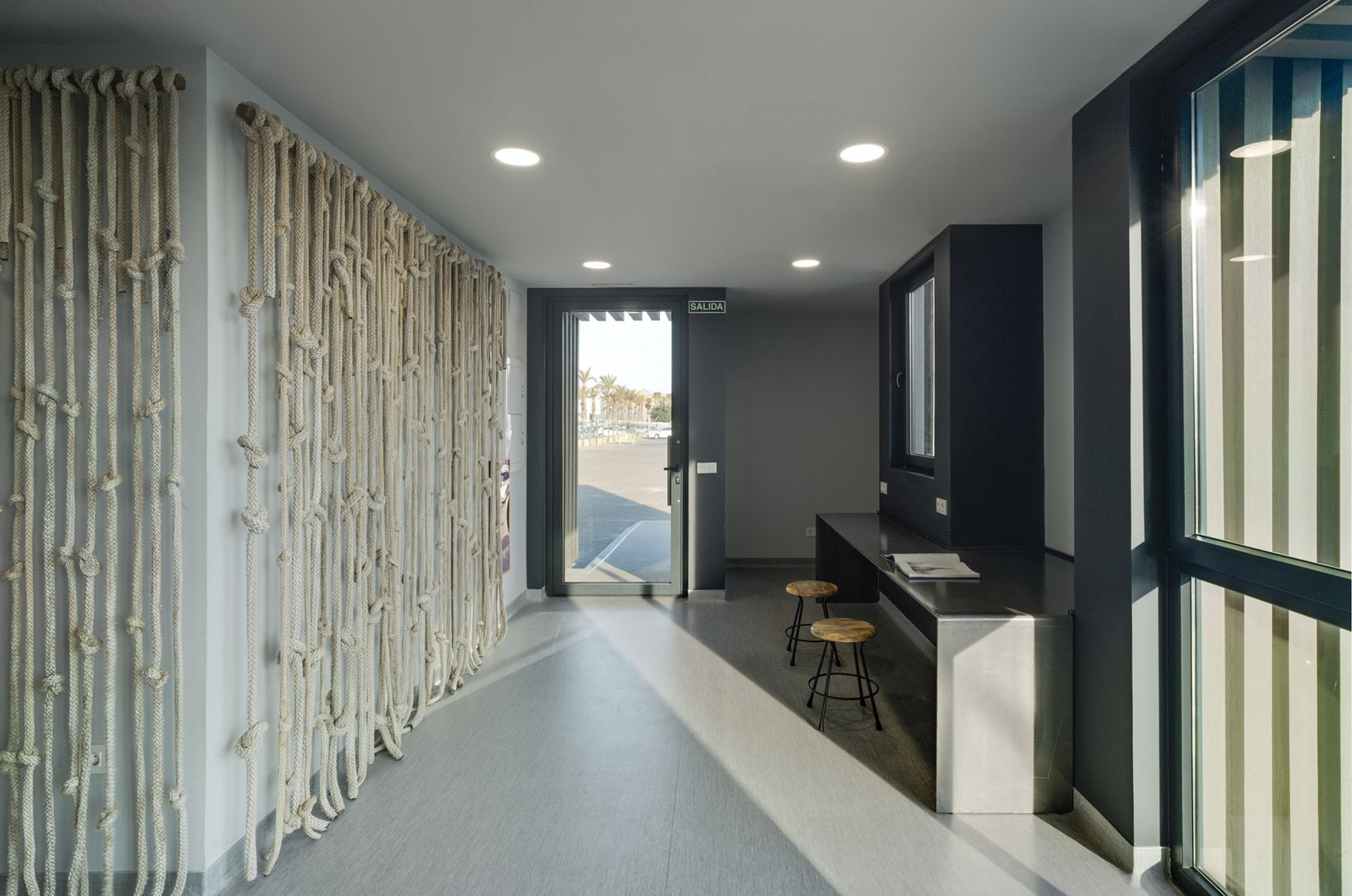 Changing rooms Yatch Port by HUMA. Photography by David Frutos.