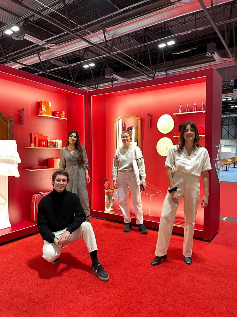 Out of the box por IADE (Sofia Camerota, Jimena Jonas Paz, Chiara Vinci y Pablo Astiarraga). Fotografía cortesía de IADE y AEHM