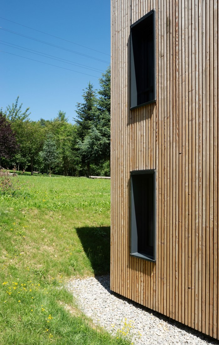 Casa del Peregrino por Ignacio Ibarretxe Pariente e Iñaki del Prim. Fotografía por Jorge Allende.