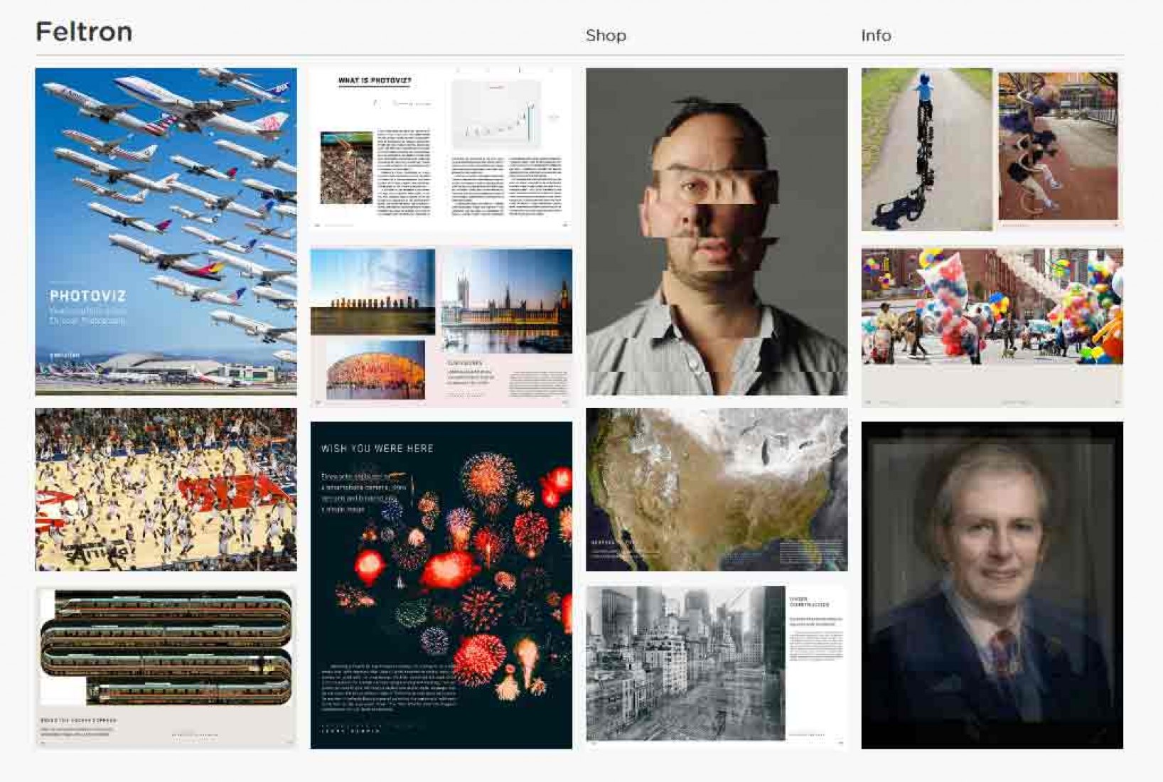 PhotoViz por Nicholas Felton (EEUU). Kantar Information is Beautiful Awards 2016.