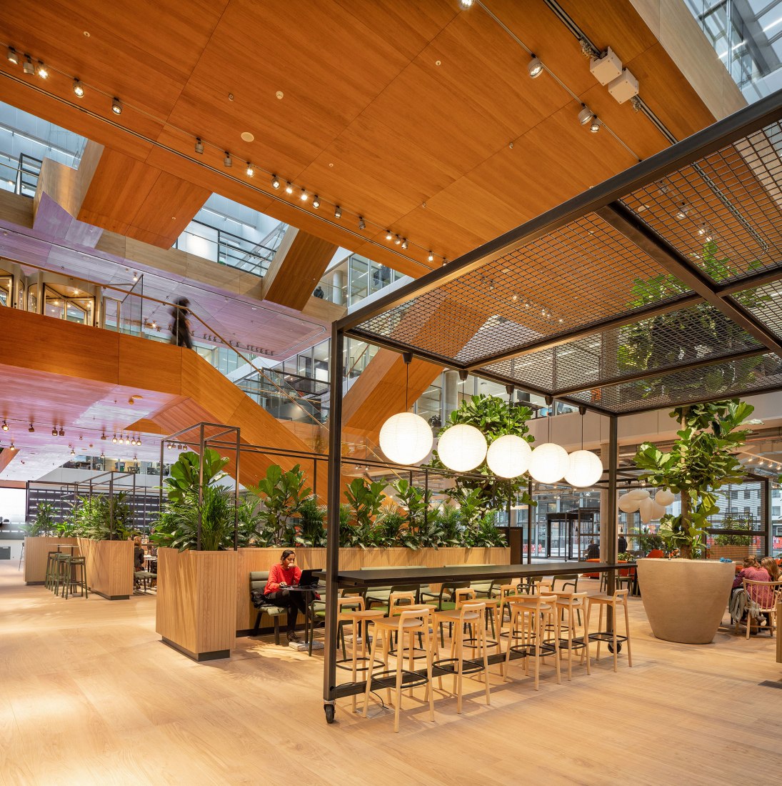 ING’s new office, by Benthem Crouwel Architects and HofmanDujardin. Photography by Matthijs van Roon / ©HofmanDujardin