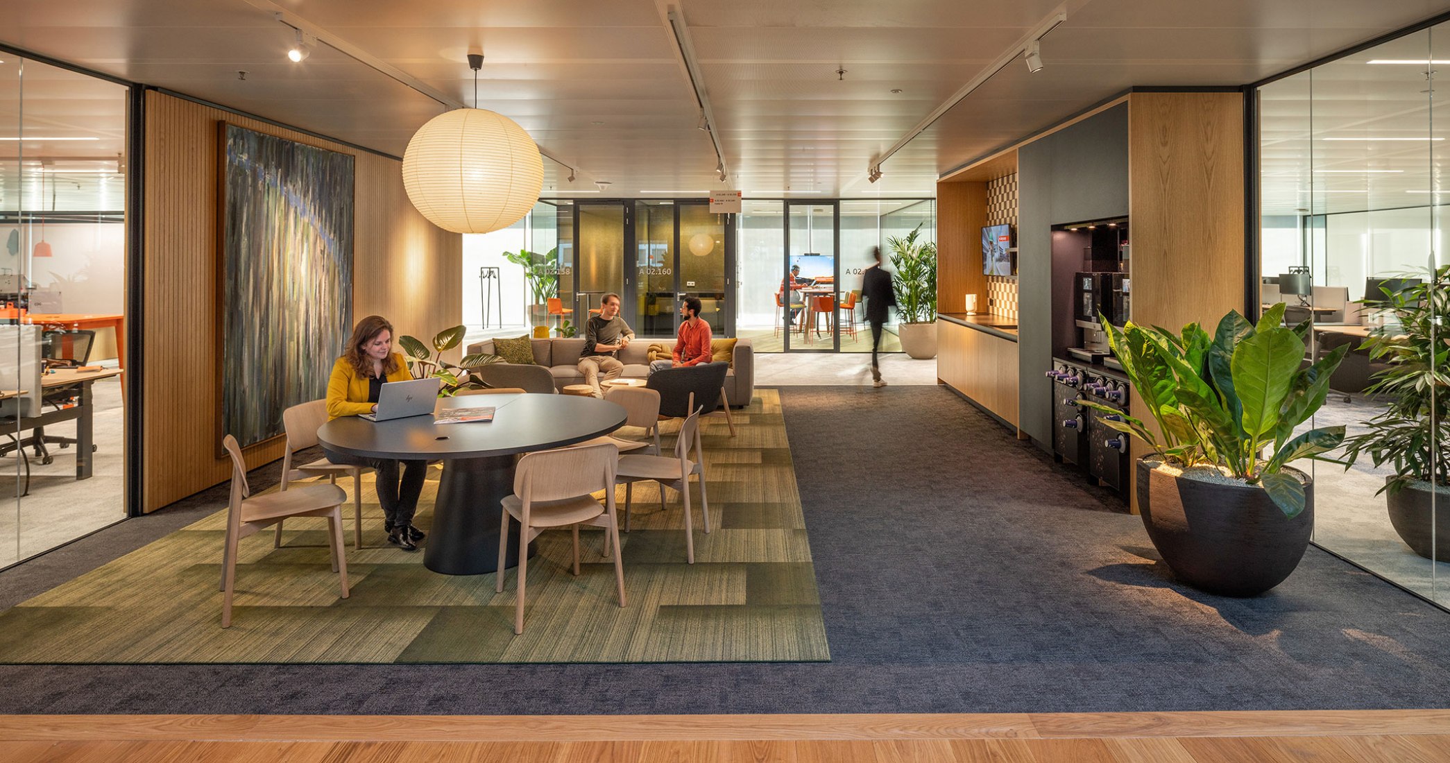 ING’s new office, by Benthem Crouwel Architects and HofmanDujardin. Photography by Matthijs van Roon / ©HofmanDujardin