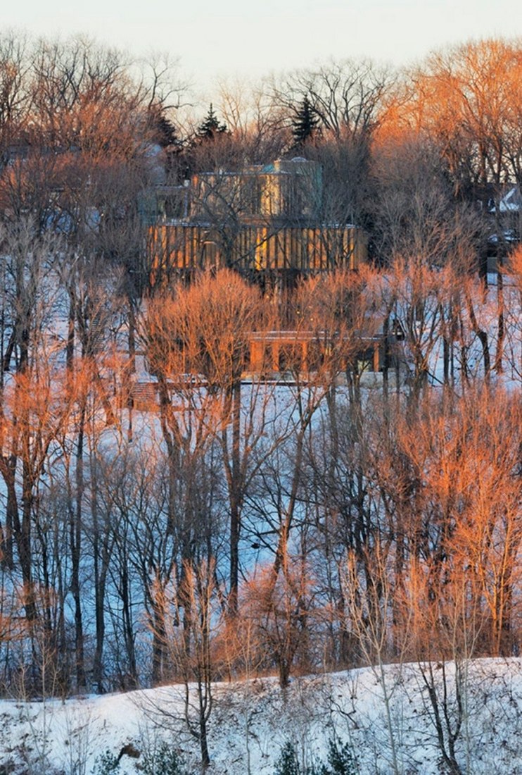 Integral House by Shim-Sutcliffe Architects for James Stwewart. Photograph © Sotheby's International Realty