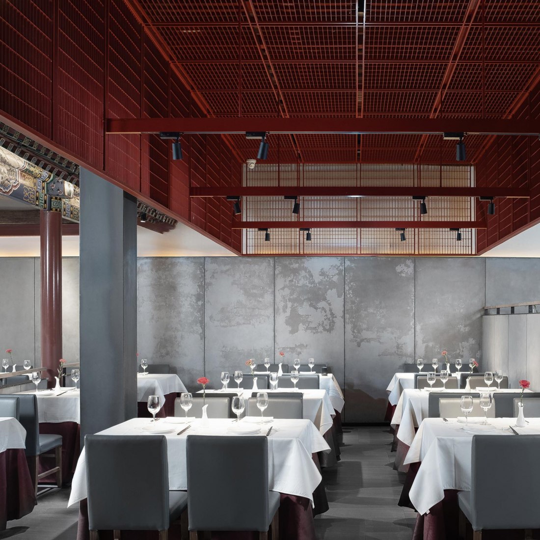 Huda Restaurant por Beijing INX DESIGN. Fotografía por Shi Yunfeng