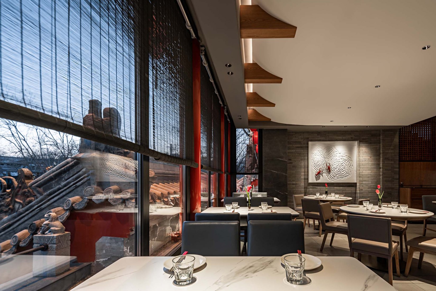 Huda Restaurant Main Store by IN.X. Photograph by Zheng Yan.