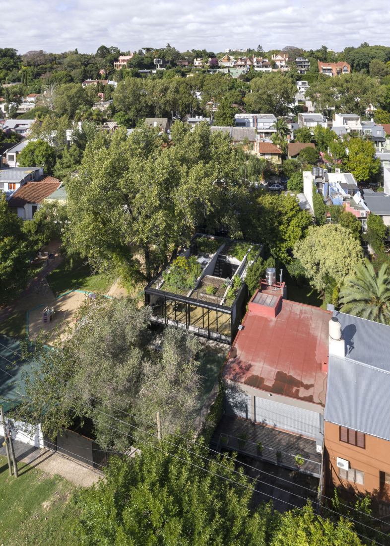 Dilute the boundaries to be permeable to the environment. ATO House by