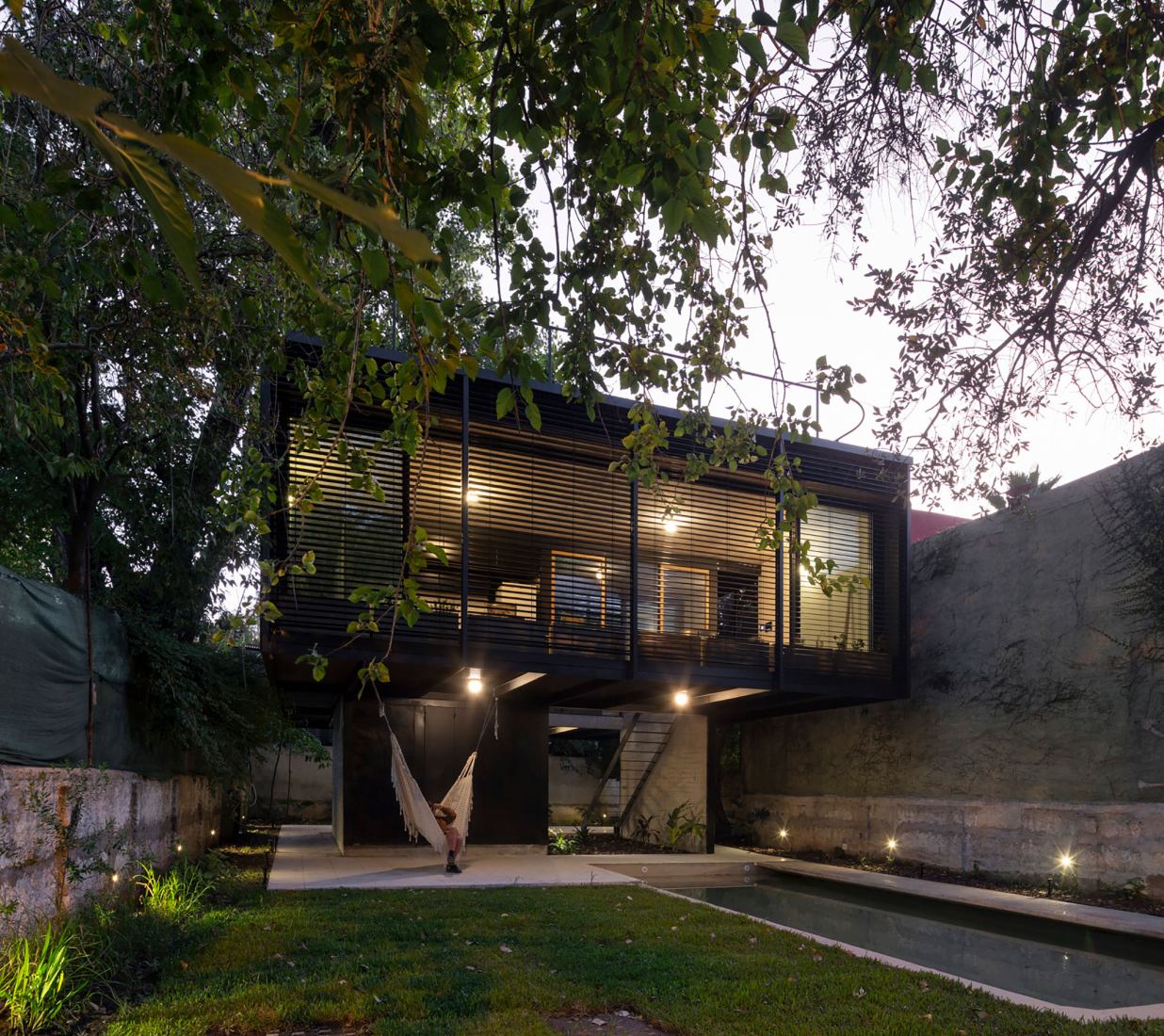 Dilute the boundaries to be permeable to the environment. ATO House by