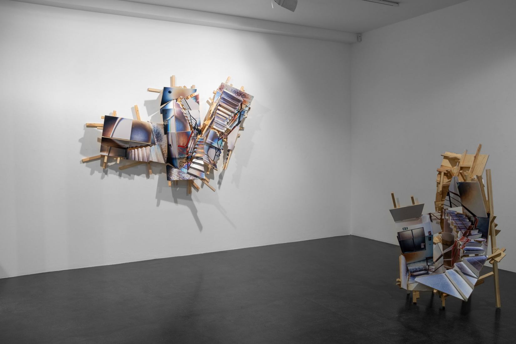 Room view. "Surface variations" by Isidro Blasco. Photograph by Frederic Ramirez.
