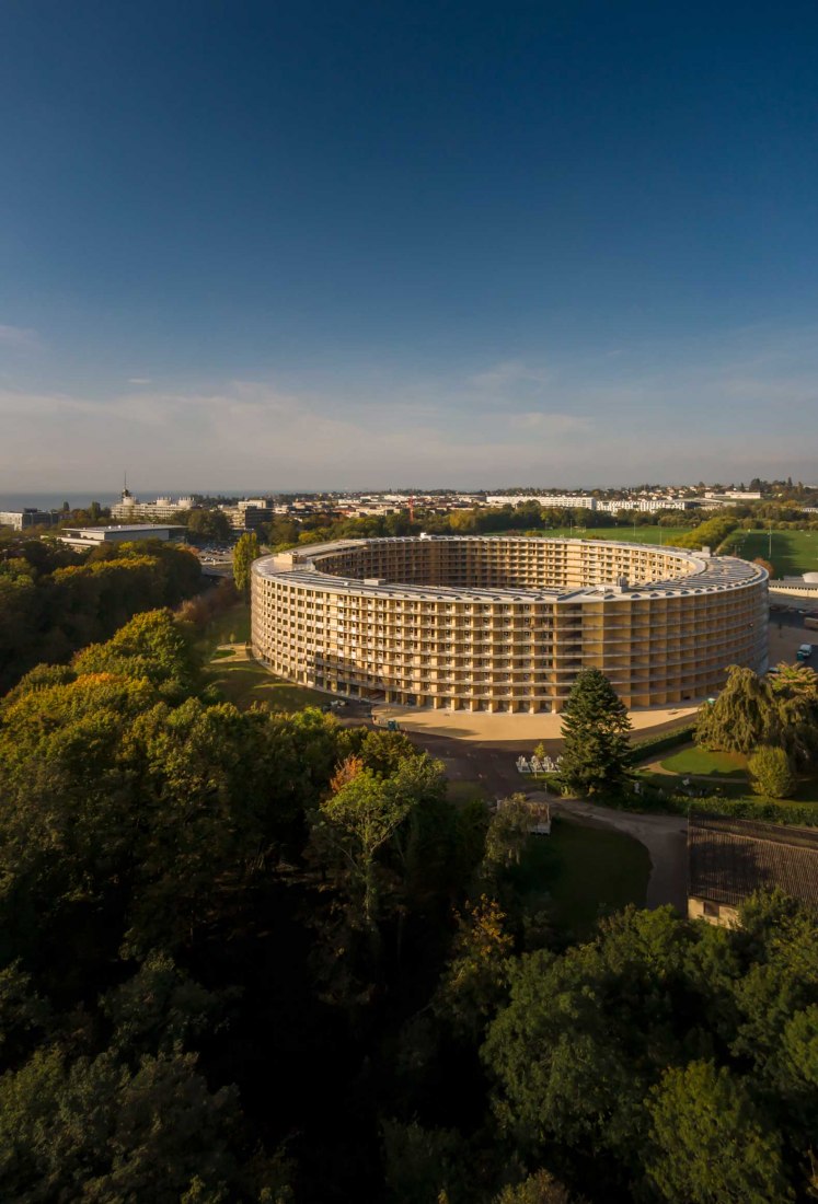 The Vortex by Dürig AG & IttenBrechbühl SA. Photograph by Fernando Guerra