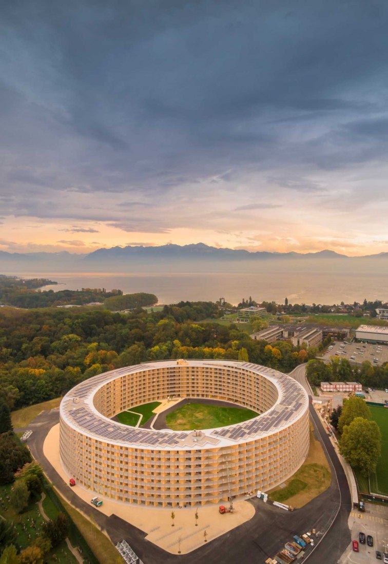 The Vortex by Dürig AG & IttenBrechbühl SA. Photograph by Fernando Guerra