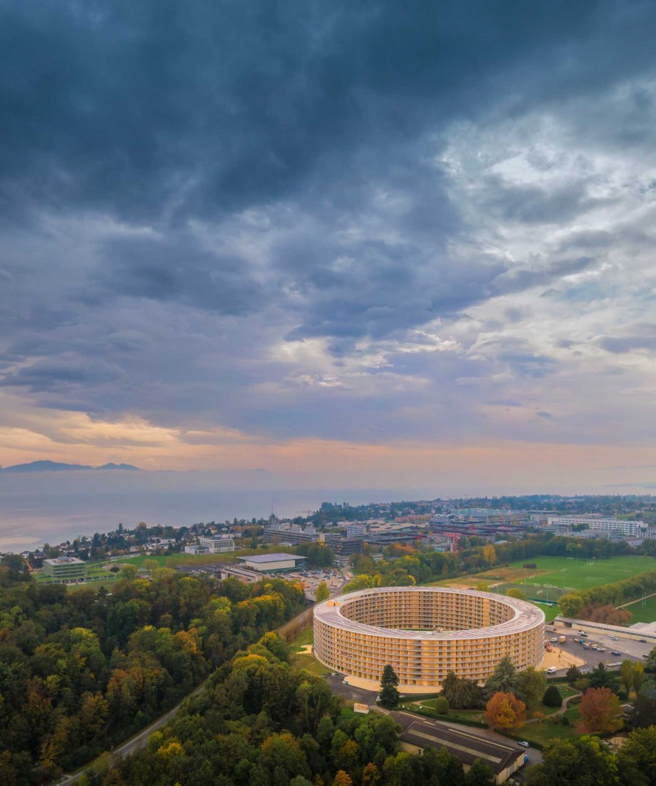The Vortex by Dürig AG & IttenBrechbühl SA. Photograph by Fernando Guerra