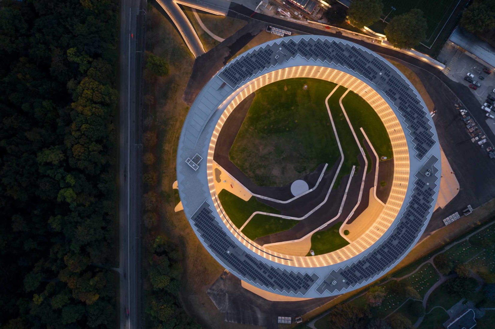 The Vortex by Dürig AG & IttenBrechbühl SA. Photograph by Fernando Guerra