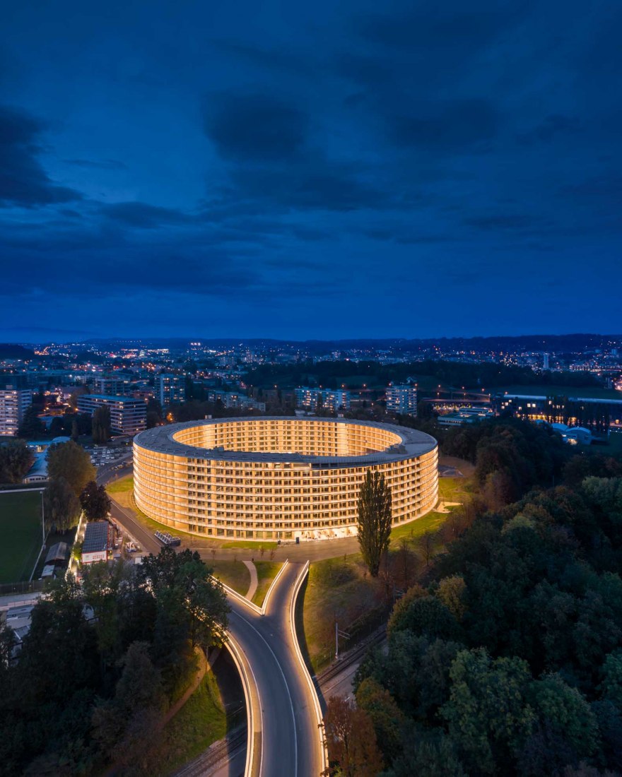 The Vortex by Dürig AG & IttenBrechbühl SA. Photograph by Fernando Guerra