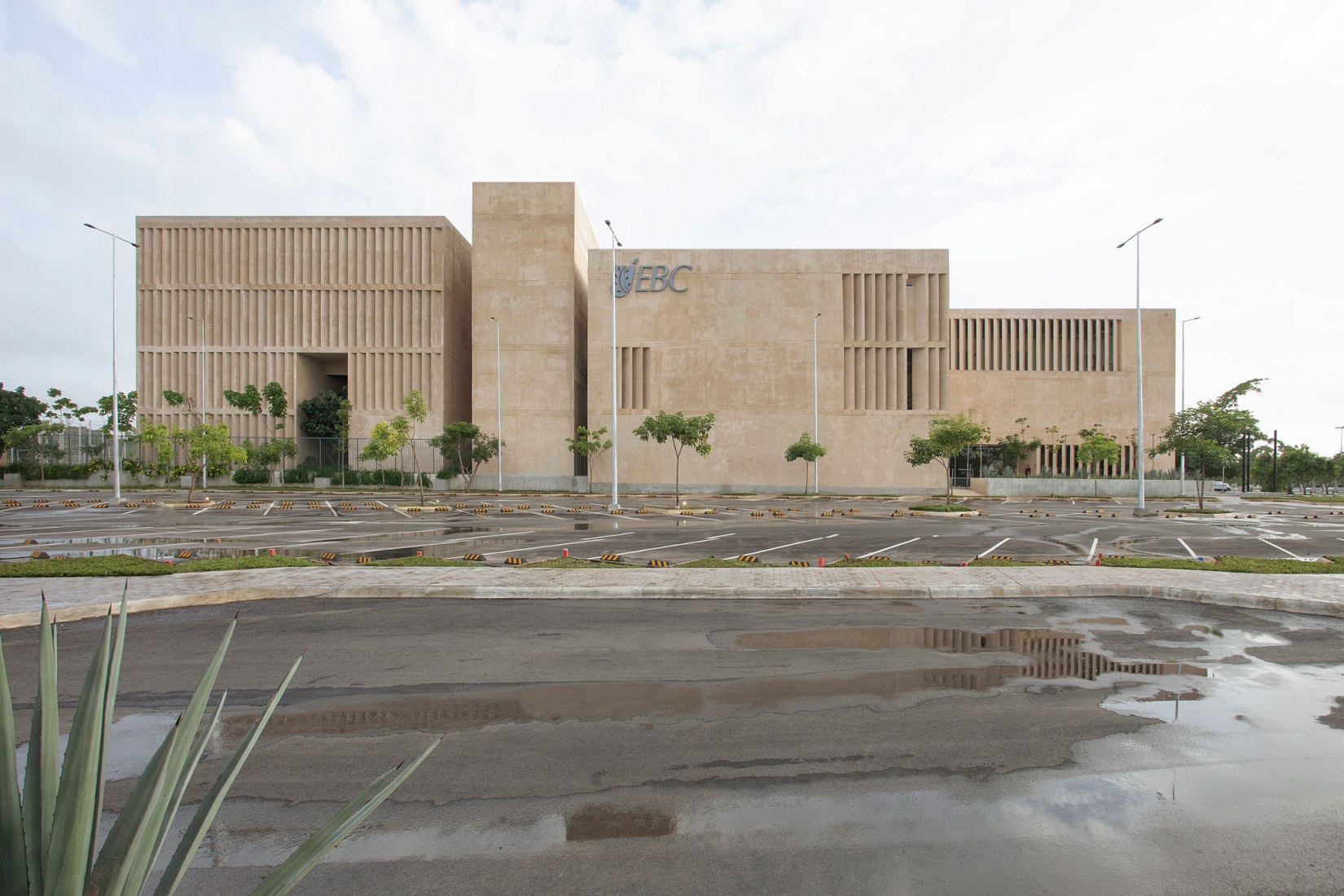 Escuela Bancaria y Comercial, EBC Campus Mérida por IUA Ignacio Urquiza Arquitectos. Fotografía por Estudio Urquiza (Ignacio Urquiza).