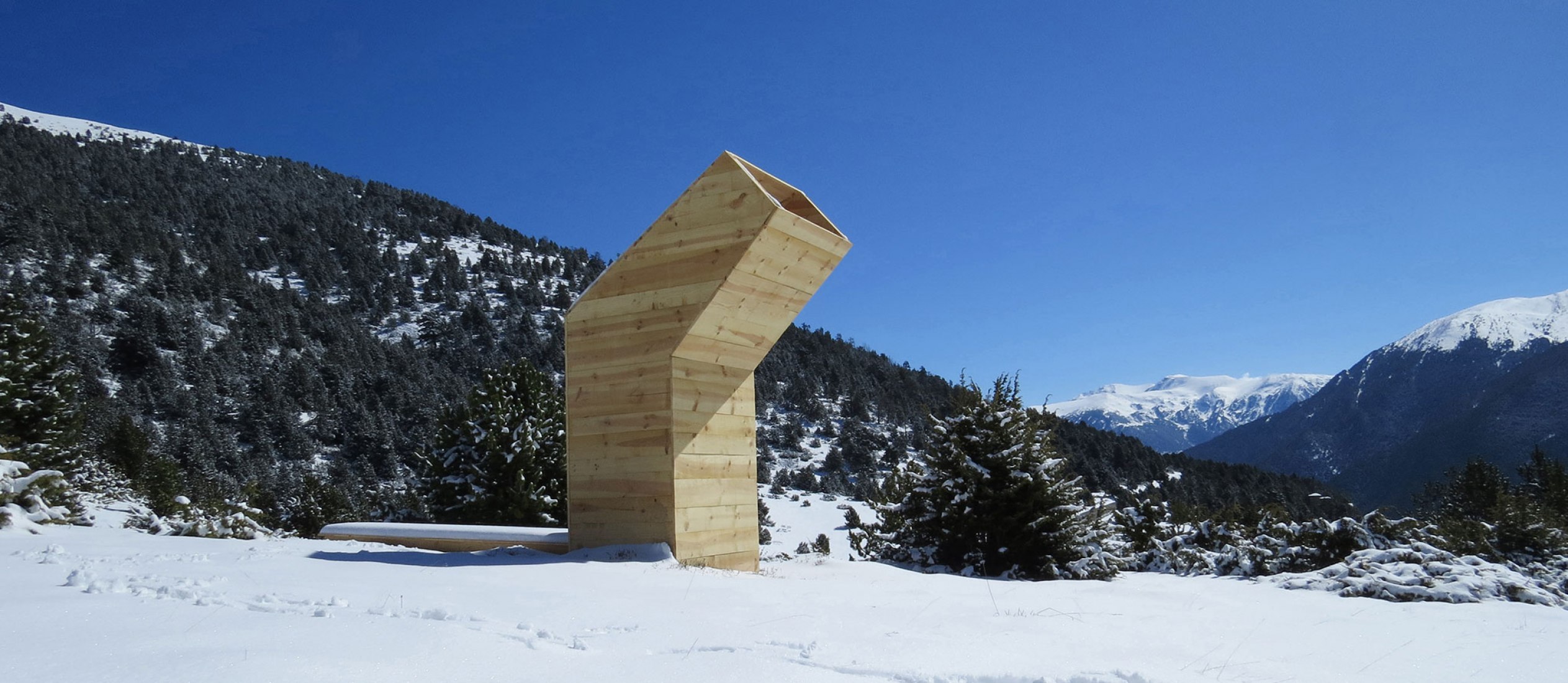 Exterior view. Sky Cabin by Iván Juárez. Images courtesy of Iván Juárez
