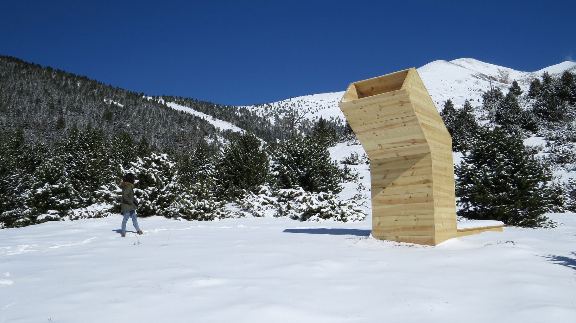 Exterior view. Sky Cabin by Iván Juárez. Images courtesy of Iván Juárez