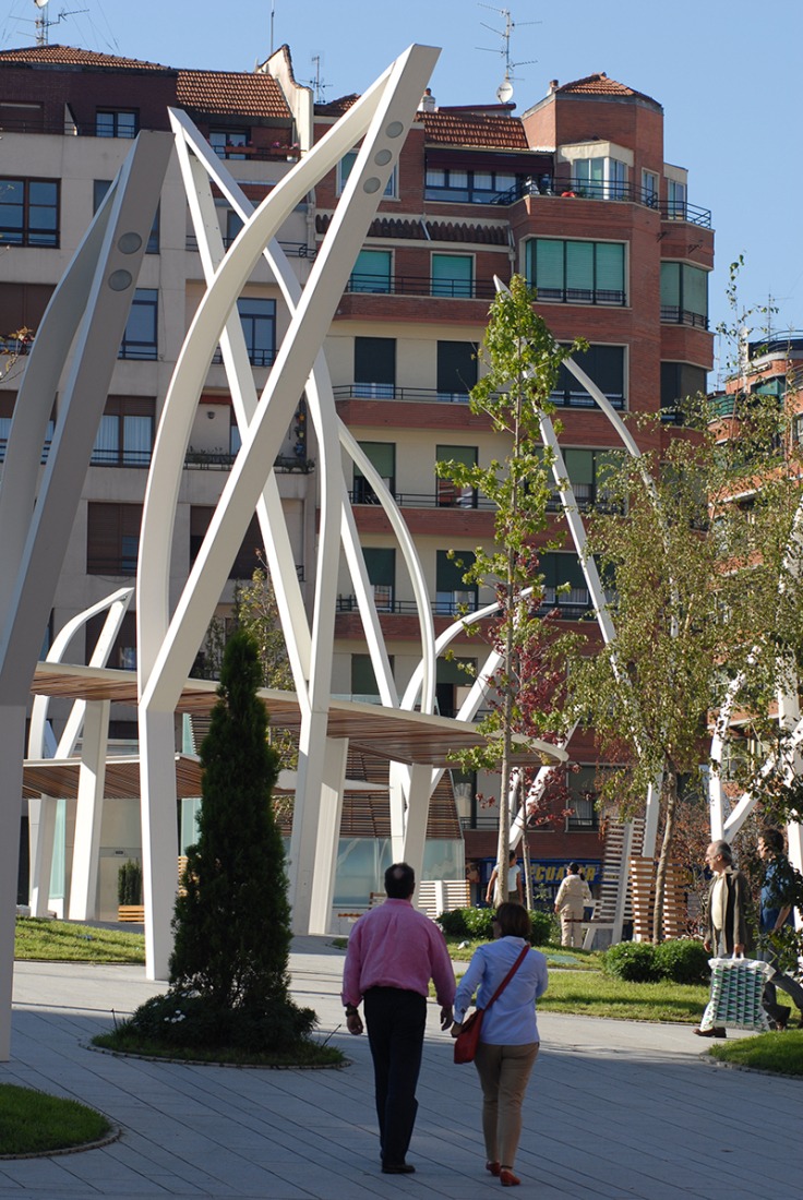 Plaza Indautxu en Bilbao por JAAM sociedad de arquitectura. Fotografía © Elker Azketa. 