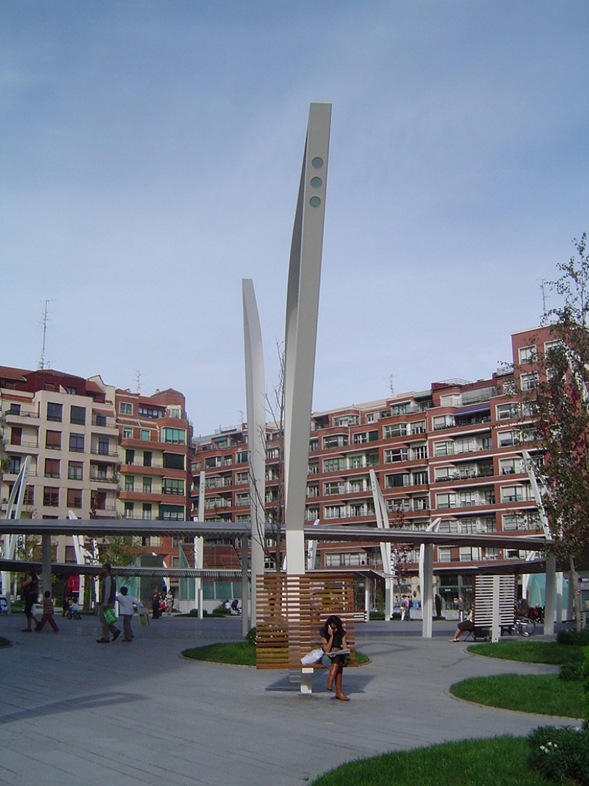 Plaza Indautxu en Bilbao por JAAM sociedad de arquitectura. Fotografía © JAAM sociedad de arquitectura. 