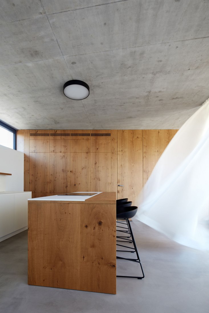 Interior view. Family House Jarovce by Compass Architekti. Photograph by ®BoysPlayNice