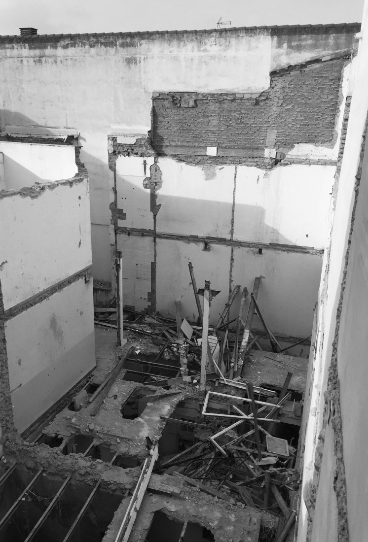 Proceso de obra. Castilla 55 por Javier Haro Greppi. Cortesía de Javier Haro Greppi.
