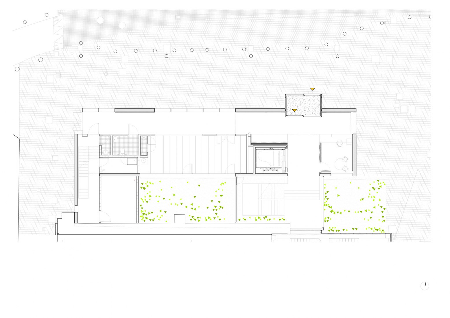 Ground floor plan. New Zubiaur Music School by Javier de las Heras Solé