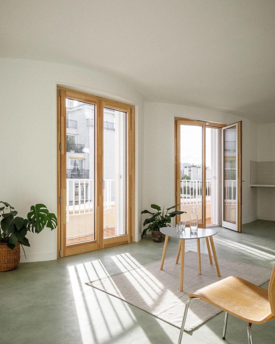 8 Social Housing and Nursery Extension by Jean-Christophe Quinton. Photograph by Florent Michel