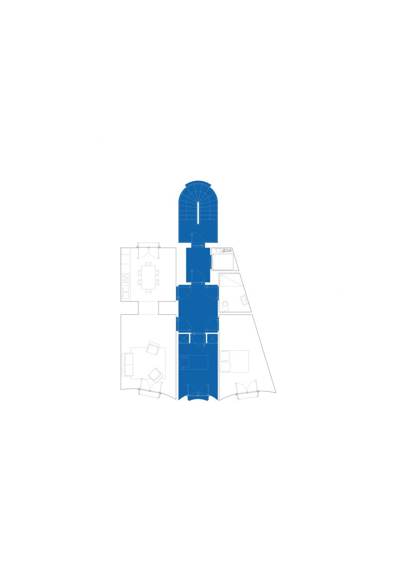 Diagram. 8 Social Housing and Nursery Extension by Jean-Christophe Quinton. 