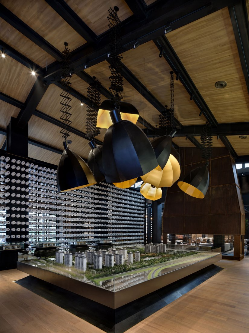 Jinan Bocuiming hu Textile Culture and Arts Exhibition Hall by YI+MU Design Office. Photograph by Xiangyu Sun, YI+MU Design Office.