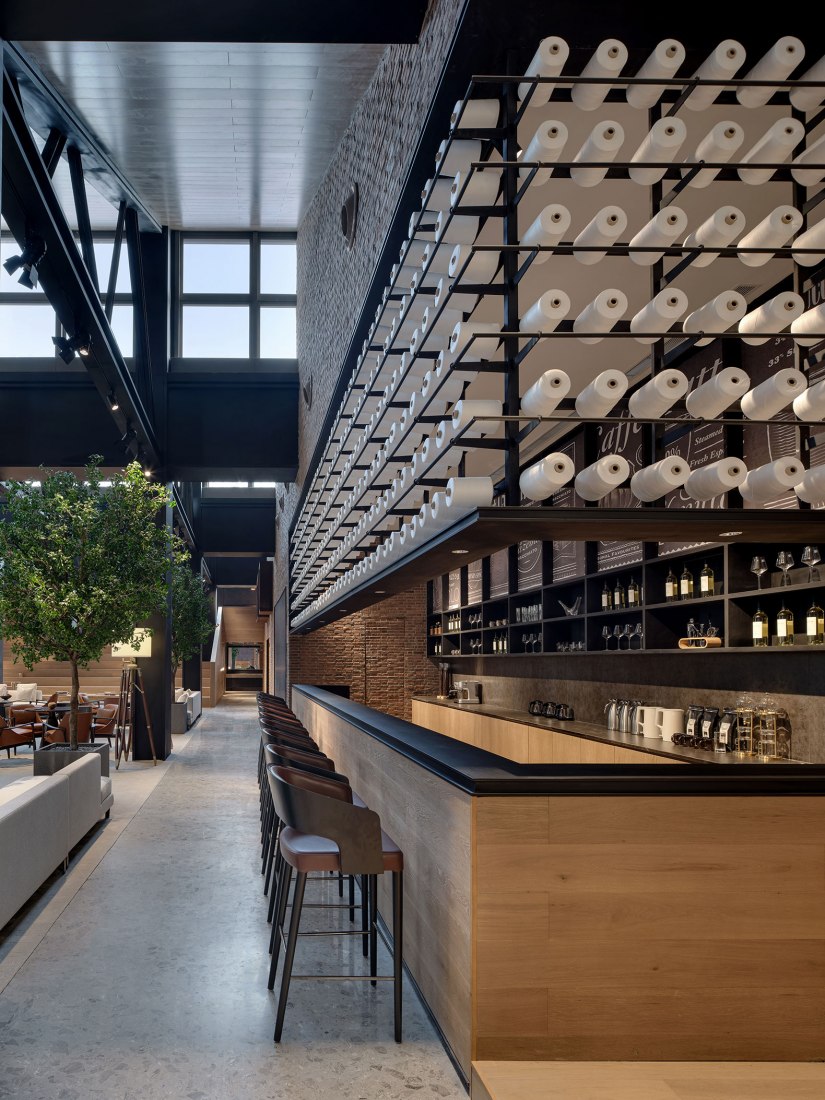 Jinan Bocuiming hu Textile Culture and Arts Exhibition Hall by YI+MU Design Office. Photograph by Xiangyu Sun, YI+MU Design Office.