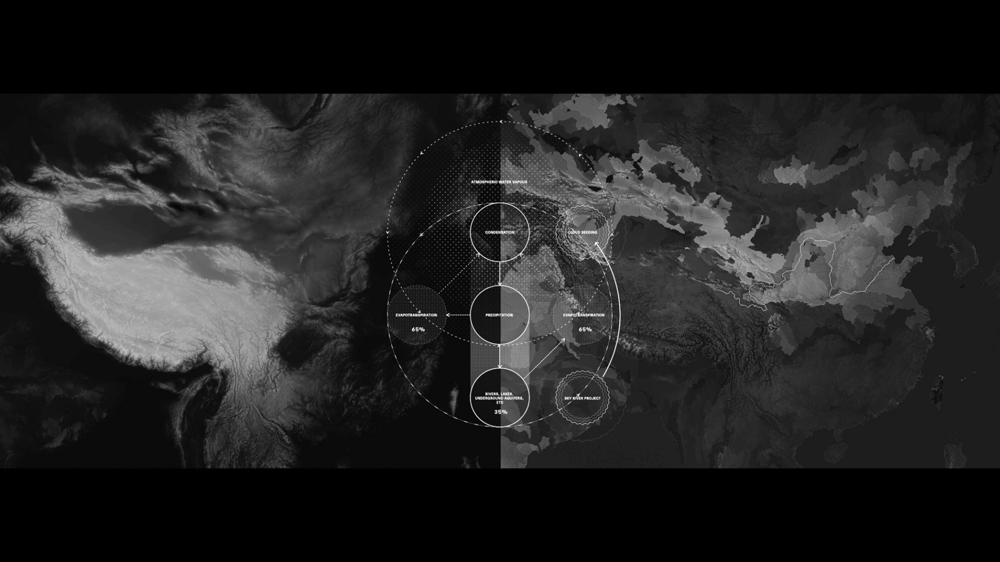 Single-channel video exhibited as part of Critical Zones: Observatories for Earthly Politics, at ZKM. Center for Art and Media Karlsruhe, Germany, 2020-22. The research is co-led by Elise Hunchuck, Marco Ferrari and Jingru (Cyan) Cheng.