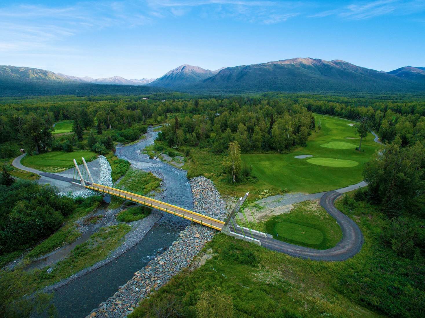 Merit Award winner. Special Purpose: Joint Base Elmendorf-Richardson, Moose Run Golf Course, Anchorage, Alaska. Prize Bridge Awards photo, courtesy of NSBA