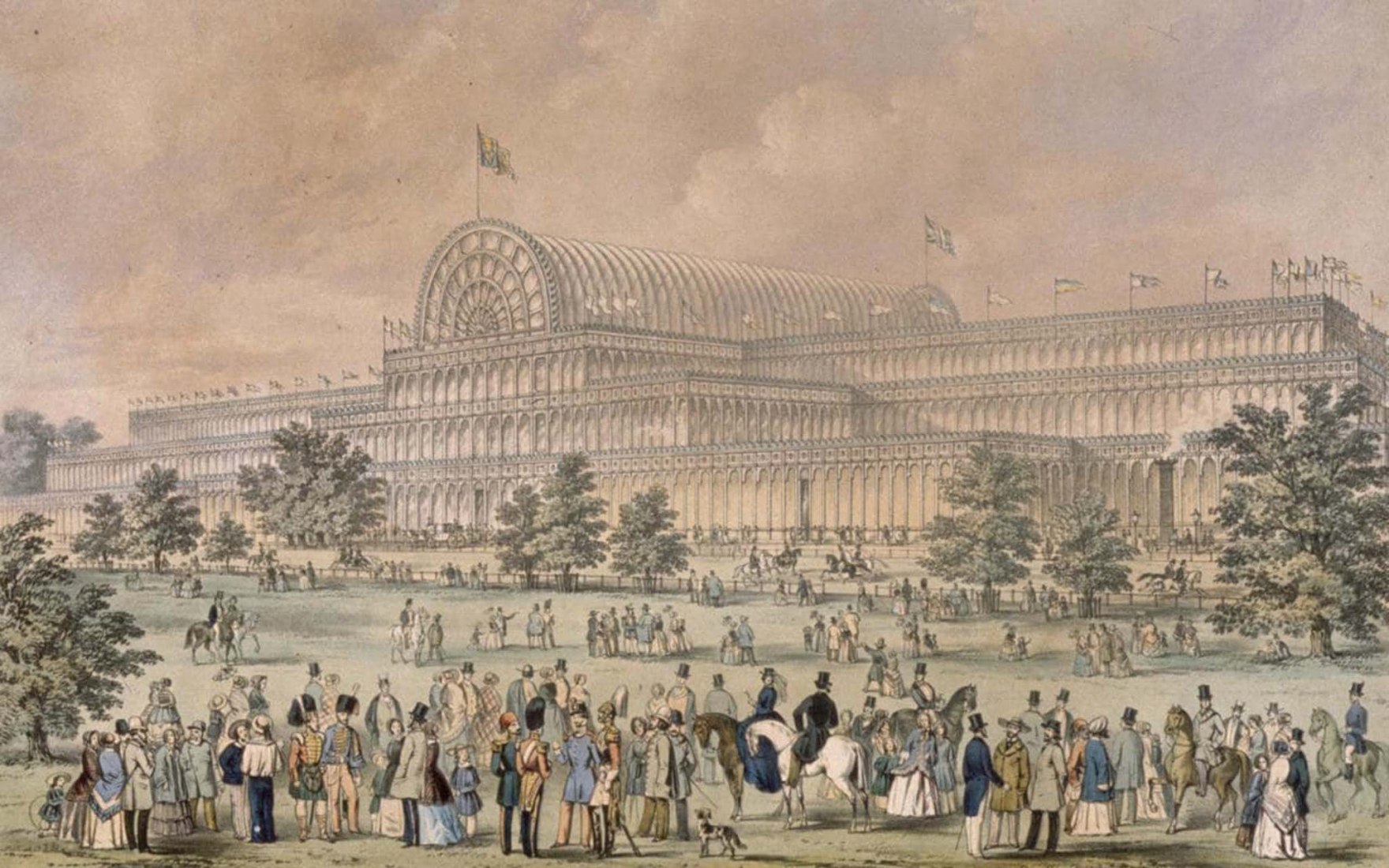 Crystal Palace por Joseph Paxton.